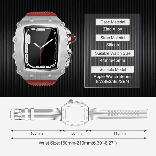 Устойчивый к царапинам Apple Watch Ultra Cover Snap On For Serise 6/7