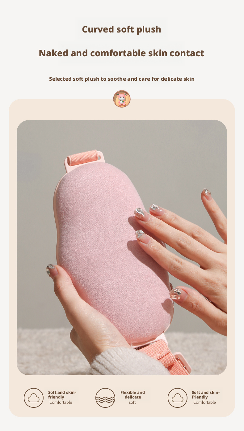 Electronic Control Abdominal Heating Belt for Hot Compress and Vibration Massage