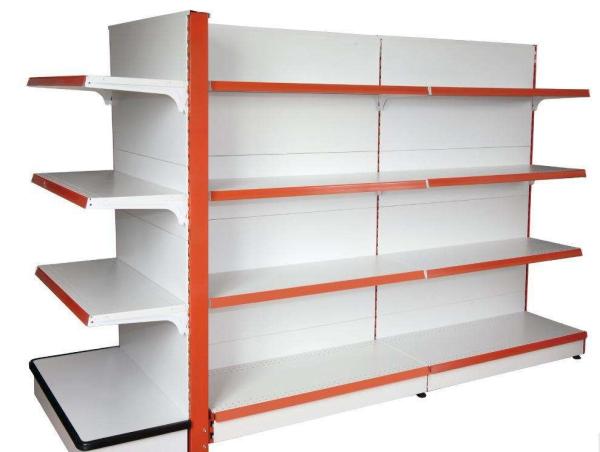 OEM Light Duty Supermarket Display Shelving Power Coating