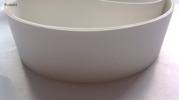 Food Industrial Polyurethane Flat Conveyor Belts Oil Resistant 1mm - 8mm Thickness