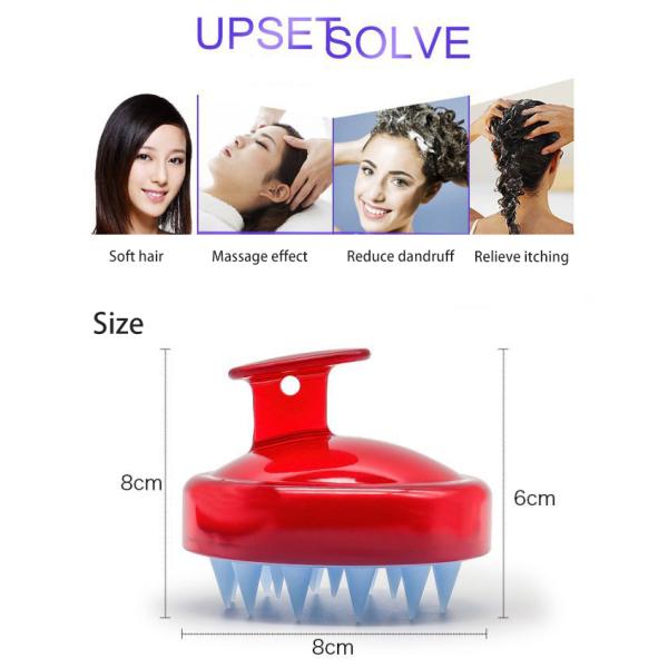 8 Colors Custom Logo Massage Detangling Hair Combs ShampooBrush Scalp Massager Detangler Brush for Quick Hair Detangling