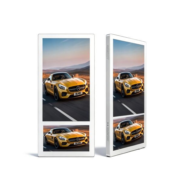 10.1 Elevator Advertising Player Wall Mounted Digital Signage Android WiFi Split Screen LCD Lift Monitor OEM