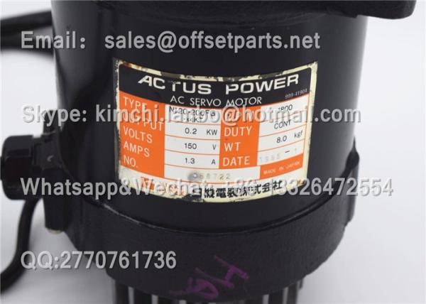 Komori Parts NI20-200FG-X4KT Used Water Rollrt Motor For L540c Offset Printing Machine Spare Parts