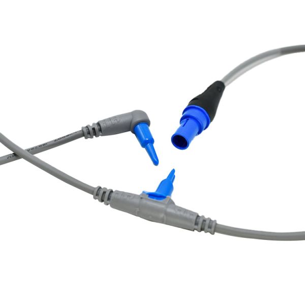 High Precision 6 Pin Temperature Sensor Probe MR850 Dark Grey Reusable Respiratory Humidifier Ozone CE Certified Medical Class