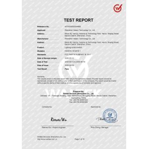 Shenzhen HAISEN Technology Co.,Ltd. Сертификации