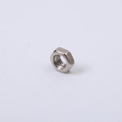 304 Stainless Steel Hex Nut , Hexagon Thin Nut Counter Teeth Thin Nut M1-M64