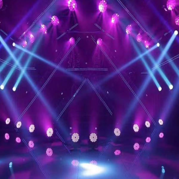 230W 7R Beam Moving Head Light Wash 19x15 RGBW Plastic Aluminum Alloy LED Light Source