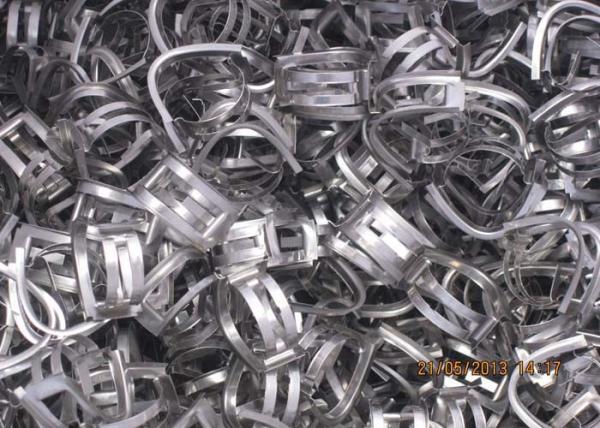 High Capacity Metal Saddle Ring , Stainless Steel Packing With Great Separating