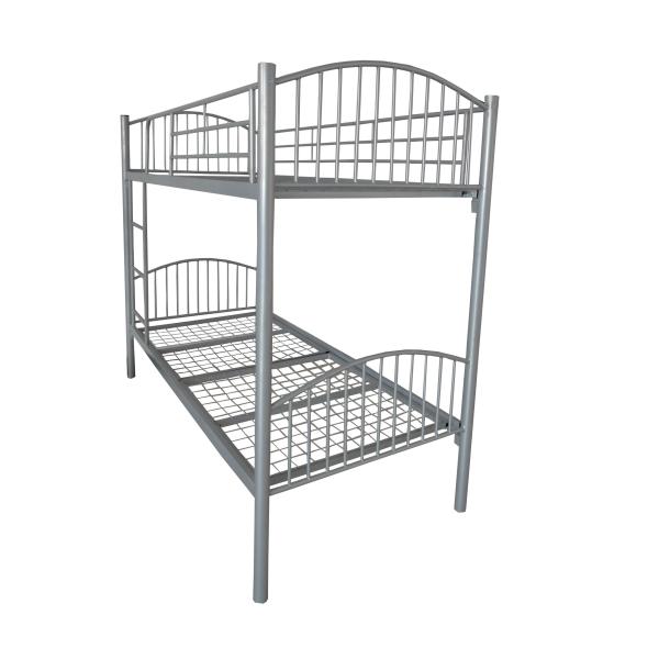 Two Single Iron Bunk Beds Optional Colour No Box Spring Needed ISO9001