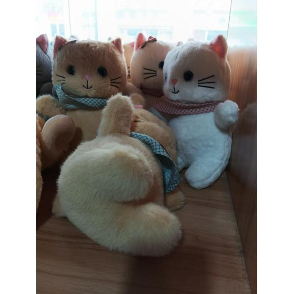 Cute little flower cat plush toy stuffed toy cartoon animal handicraft gift