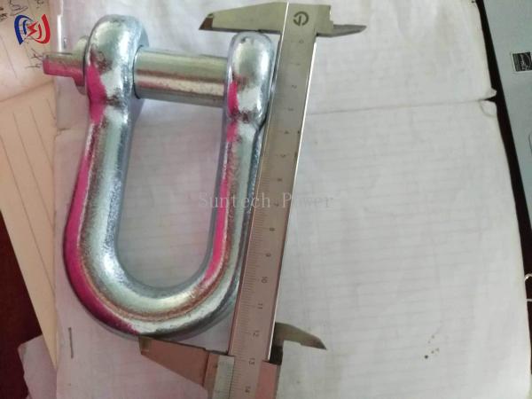 Grillete de alta resistencia GXK-1 Acero forjado 10-300KN