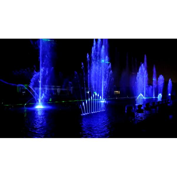 Modern LED Lighting Musical Fountain Park Equipment