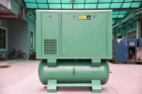O laser que corta 4In1 11kw 16Bar integrado parafusa o compressor de ar montado com tanque do ar e secador do ar
