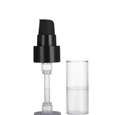 24/410 Cream Pump with Spring Outside and Over Cap Dispenser Pump in White