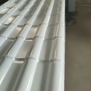 0.13mm-0.8mm Thickness Metal Corrugated Roofing Sheets With 3.85 Cm4/M Section