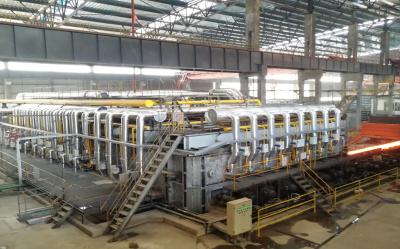 Tipo de empurrador 200TPH fornalha de reaquecimento