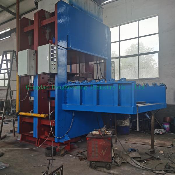 Frame Type Recycled Rubber Paver Tile Making Vulcanizing Press Machine 1500t
