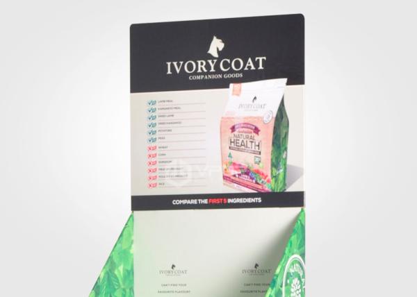 Light Weight Printed Cardboard Display Stands Easy - Assembling For False Eyelashes