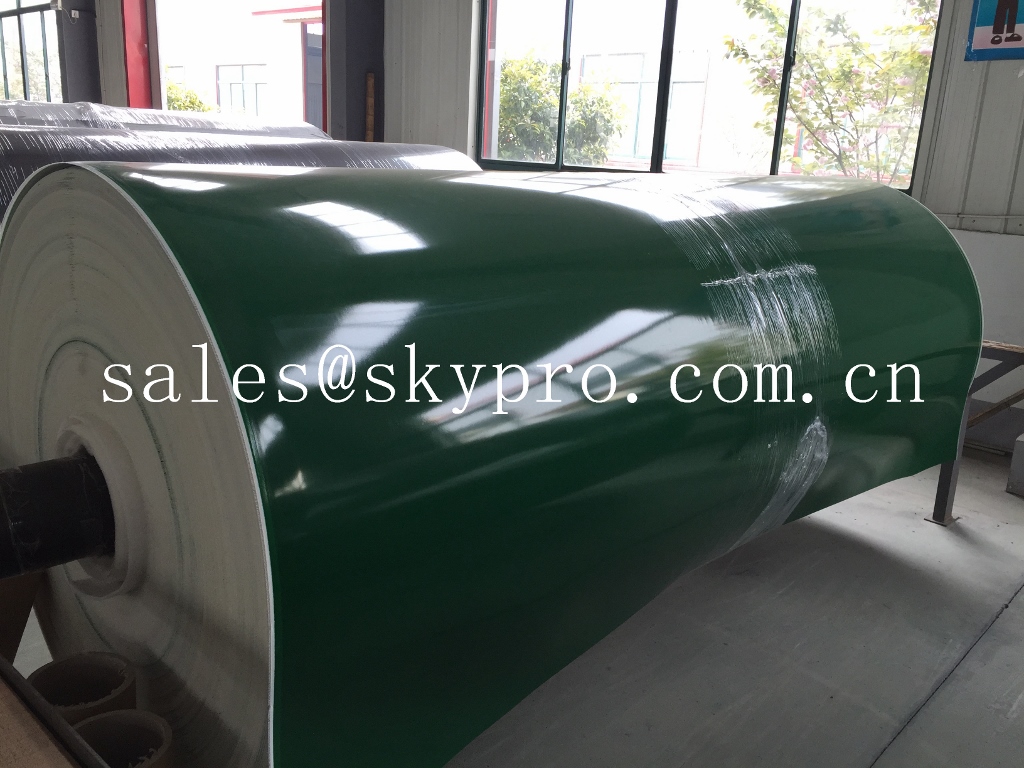 Составьте плоскую конвейерную ленту PVC для логистической индустрии, широкой 3500mm максимальная