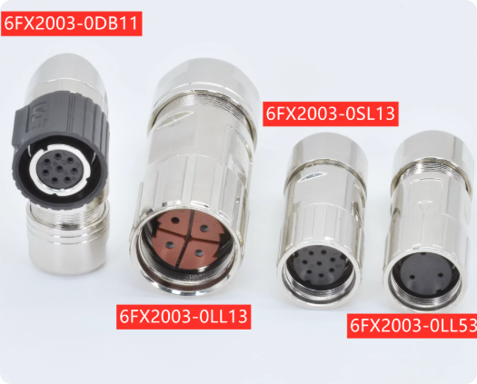 Siemens V90 Servo Motor Connector with 1000V Voltage Rating and Crimp/Solder Termination for Industrial Automation