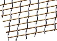 Grillage architectural d'acier inoxydable, maille décorative de revêtement de mur intérieur