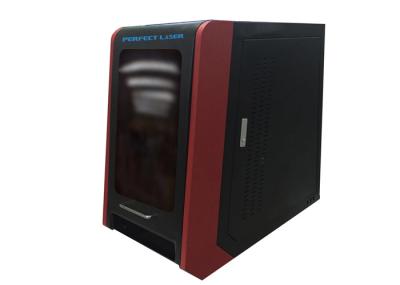 Máquina de marcação a laser de fibra 10w / 20w totalmente fechada, amiga do meio ambiente