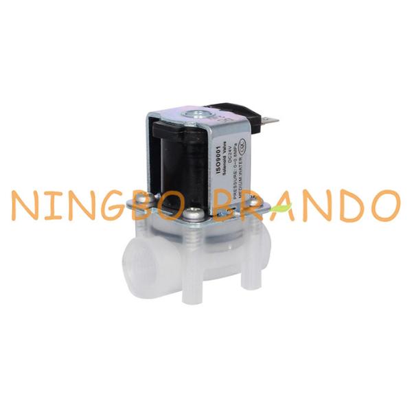 NPT1/4'' Female Threaded Inlet Feed Plastic Water RO Solenoid Valve