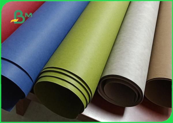 A fibra zero 0.5mm da poluição coloriu o papel de embalagem lavável para sacos da forma