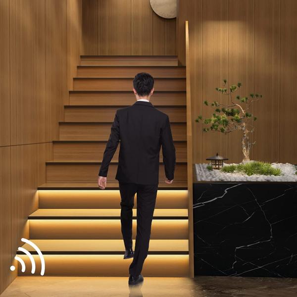 1500 mm Luces de escalera activadas por movimiento Luces de escalera LED de interior Sensor de movimiento