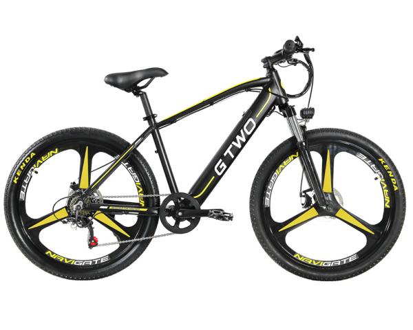 Magnesium Alloy Hidden Battery Electric Bicycle 48V 250W 350W 26 / 27.5 Inch Hub Motor