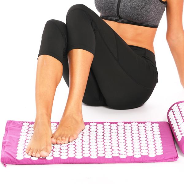 los 2cm yoga Mat For Back Pain del Acupressure del masaje del grueso 26*17”