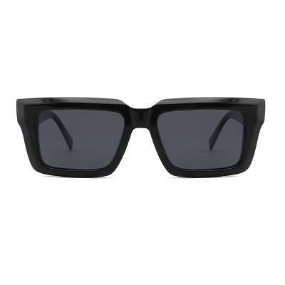 Cores grossas unisex do quadro dois de TAC Lens Square Acetate Sunglasses
