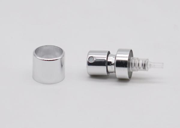 pompe en aluminium argentée de jet de parfum de 15mm avec le chapeau de champignon