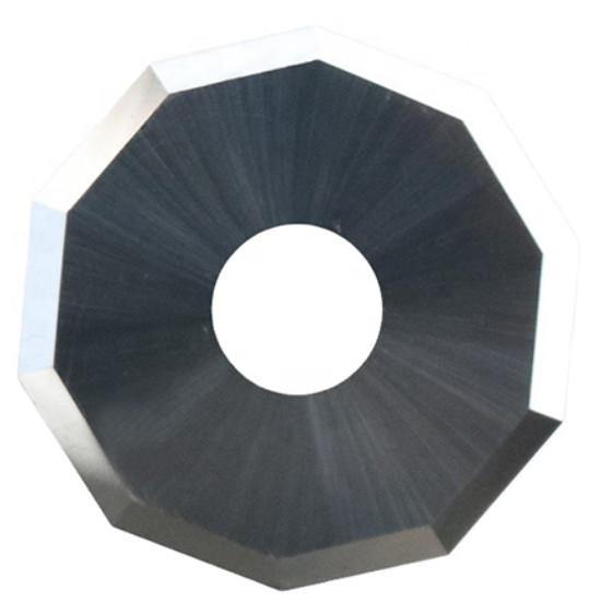 Stainless Steel Tungsten Carbide Circular Blade For Fiber Machine Paper Cutter Blade