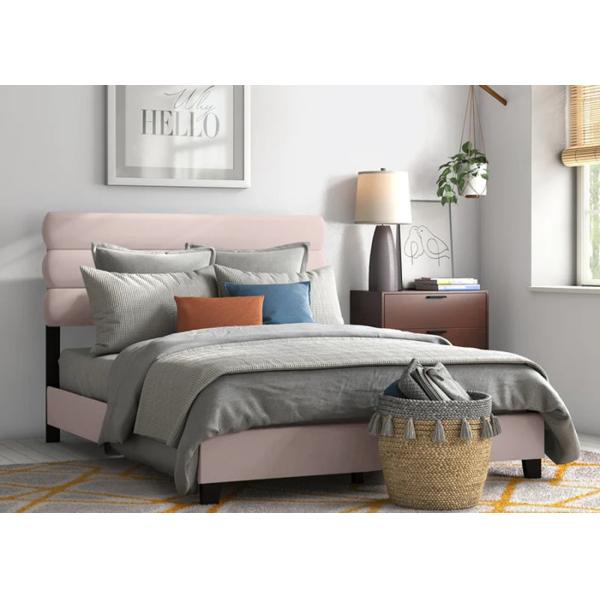 Simple Stitching Tall Upholstered Bed Overall disassembly / assembly