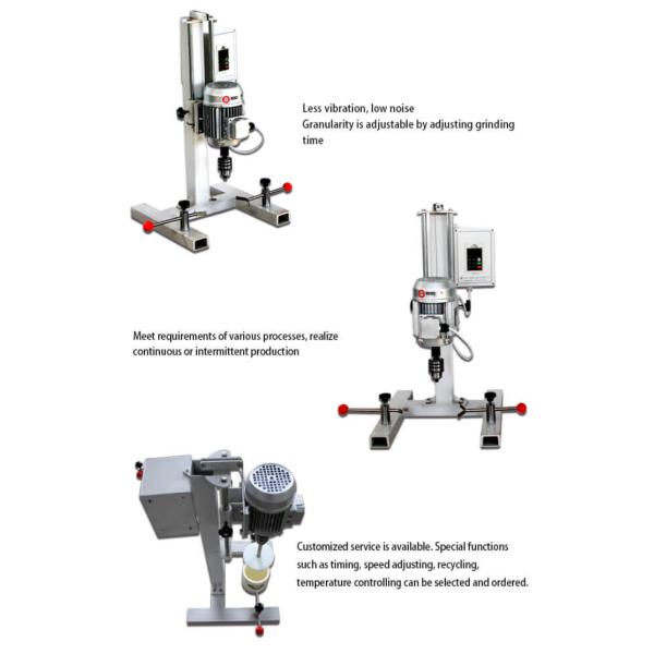 Multifunctional Stirred Media Lab Scale Ball Mill Laboratory Grinding For Battery Slurries