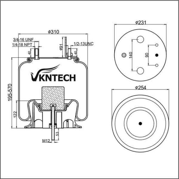 FIRESTONE 2	W01 358 9648 подвес Contitech воздуха NAVISTAR 2027911C12027911C2 9 10-18.5P 456