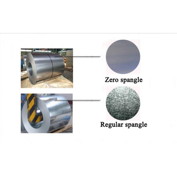 Steel Purline sheet metal coil , Zinc Coated Steel Coils Mini Spangle SGCC Z30