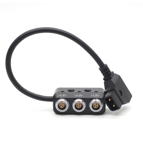 D Tap Male Connector Camera Power Cable