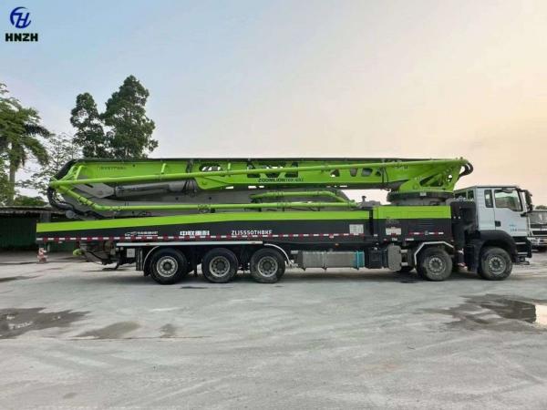 Second Hand Zoomlion Pump Truck ZLJ5550THBKF 70X-6RZ Used Construction Equipment