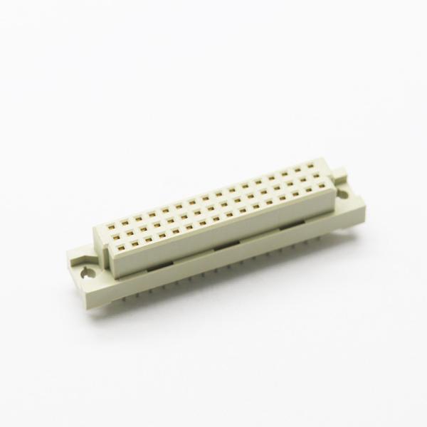 1000VAC Brass Polyester PBT Pcb Header Connector 30 Pin DIN41612 ROHS 3.0A