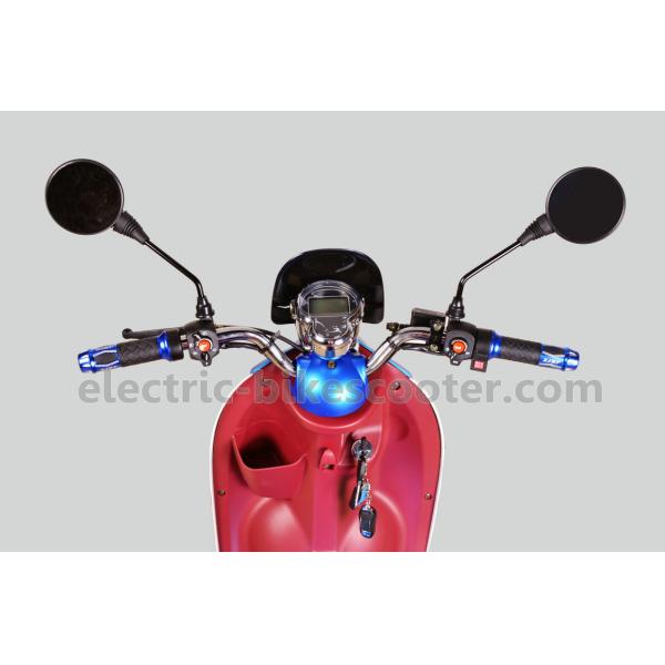 Pedal Assisted Scooter 500W 60V Dc Hub Motor , Two Wheeled Moped Electric Scooter
