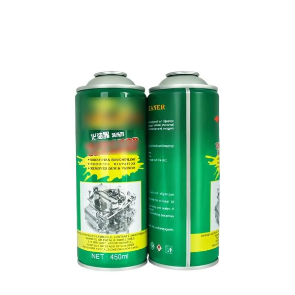 Customizable Metal Aerosol Spray Cans Empty Refillable Tinplate For Car Care