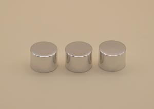 Cor de prata de alumínio do tampão de parafuso 24mm da garrafa do champô para