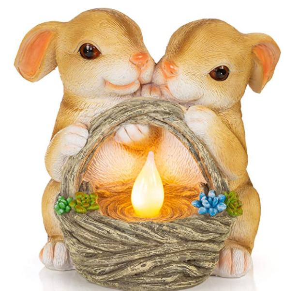 4W Bunny Rabbit Solar Garden Light