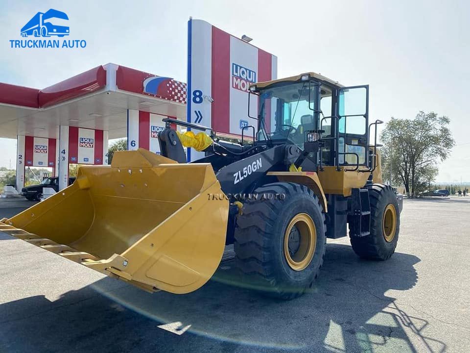 XCMG 5 тонн тяжелой строительной техники ZL50GN Payloader