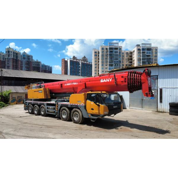 2024 Sany Second-Hand Crane STC1600C8-8 Main Arm 88 Meters Jib 30 Meters Counterweight 57 Tons Excellent Working Condition