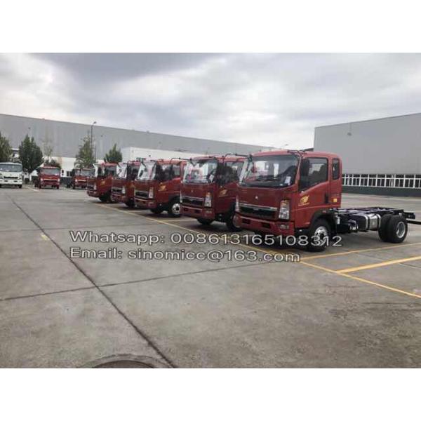 China sinotruk HOWO  4x2  Light truck side wall mini cargo truck with high-performance, sinotruk light truck