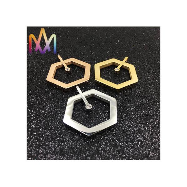 шармы ювелирных изделий Валентайн DIY диаманта 32X33mm шестиугольные выдолбленные вне