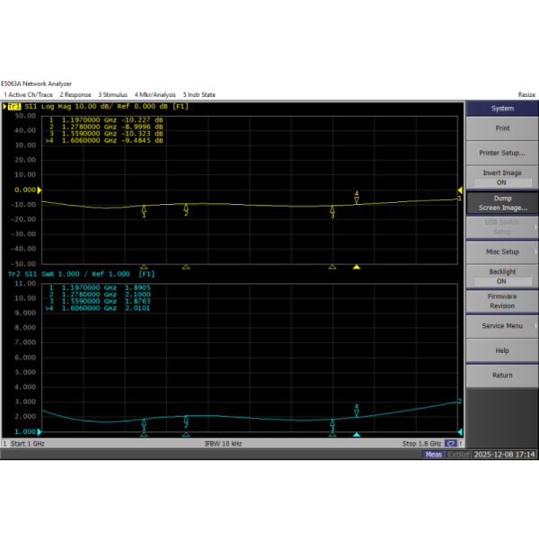 Multi-band GNSS Antenna with 35dBi LNA Gain and IP67 Waterproof for UAV and Portable Devices